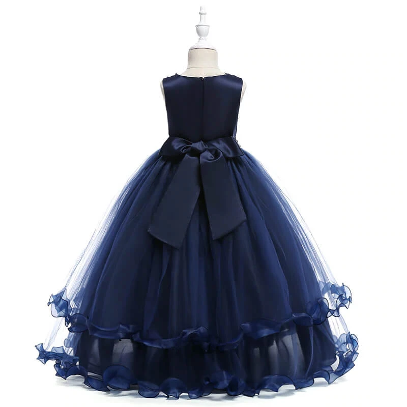 Robe De Princesse Bleu Nuit 2 Robe De Princesse Bleu Nuit – Image 2