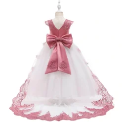 Robe De Princesse Avec Traine Pour Petite Fille -Promos Parurelle Boutique 4 1 38c4500b b207 442d b812 99ce02b6445b