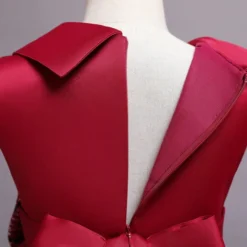 Robe Rouge Fille Cérémonie -Promos Parurelle Boutique H311609ac5a3e41d7acbd74c9d9559656A 1