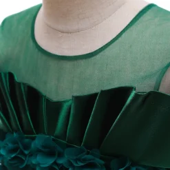 Robe Cérémonie Fille Vert Émeraude -Promos Parurelle Boutique Had6480358834419fbc2acab52cd875b3e 1