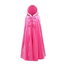 Robe De Chambre Fille Princesse -Promos Parurelle Boutique Manteau capuche en flanelle pour fille tenue de f te princesse Costume d halloween Elsa Anna.jpg 640x640 1