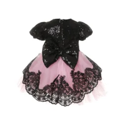 Robe Bébé Noire -Promos Parurelle Boutique Robe Tutu de princesse en dentelle pour filles v tements Tutu de mariage en Tulle pour 2