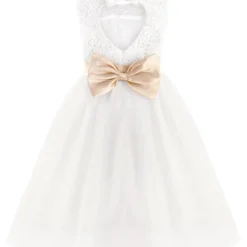 Robe Blanche Fille Pour Communion -Promos Parurelle Boutique Robe de Communion et de Demoiselle d Honneur Blanc et Ivoire pour Spectacle Mariage et F 2