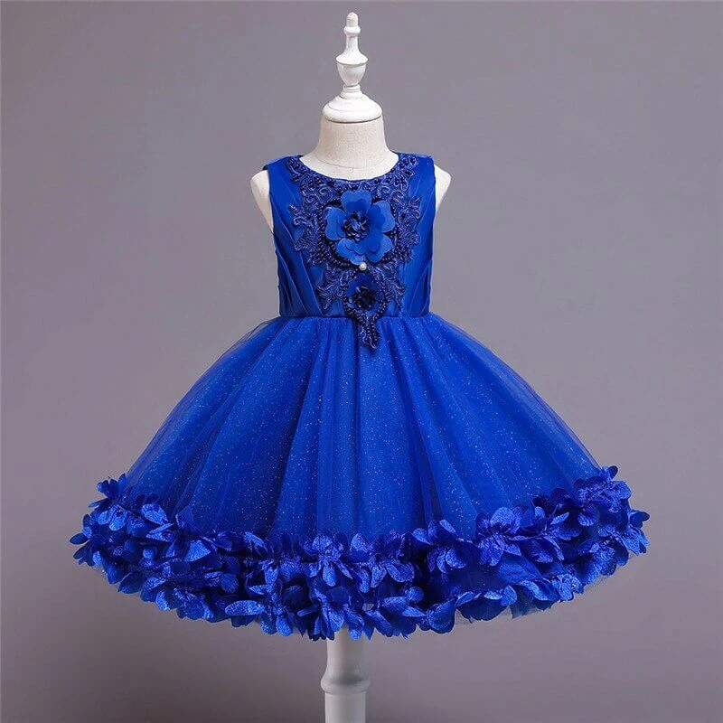 Robe Princesse Bleue Marine 4 Robe Princesse Bleue Marine – Image 4