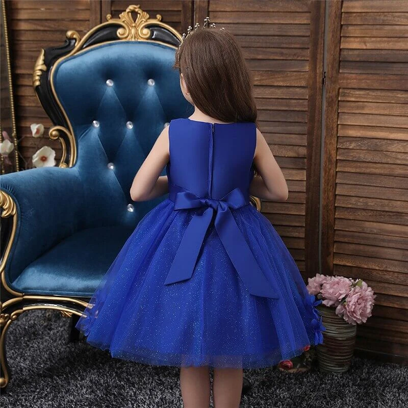 Robe Princesse Bleue Marine 2 Robe Princesse Bleue Marine – Image 2