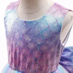 Déguisement Robe De Princesse Bleue 8 Déguisement Robe De Princesse Bleue -Promos Parurelle Boutique Robe de princesse pour filles Costume d halloween tenue de mariage Cosplay cadeau d anniversaire pour 3 1