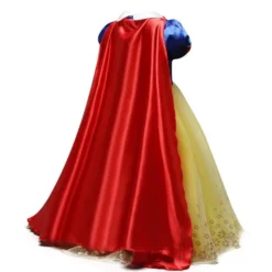 Robe De Princesse Fille Blanche Neige -Promos Parurelle Boutique RobeFilleBlancheNeige 1