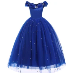 Robe Princesse Fille Bleu Roi 6 Robe Princesse Fille Bleu Roi -Promos Parurelle Boutique RobePrincesseBleuRoi 1