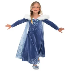 Robe Princesse Fille Reine Des Neiges