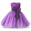 Robe Princesse Violette Fille