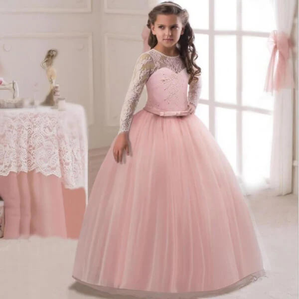 Robe De Communion Fille Princesse 2 Robe De Communion Fille Princesse – Image 2