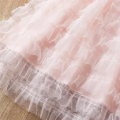 Robe Princesse Manches Longues 11 Robe Princesse Manches Longues -Promos Parurelle Boutique Robes de princesse en tissu Tulle pour filles tenue d hiver manches lanternes Costume de f 3