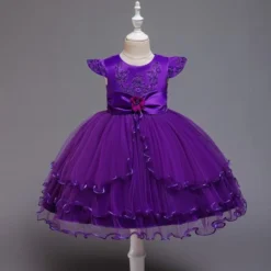 Déguisement Robe Princesse Violette 7 Déguisement Robe Princesse Violette -Promos Parurelle Boutique Robes en maille pour filles taille haute pour f te d anniversaire mariage pour enfants gilet.jpg 640x640 f8a96c1b a4a0 466c bd2d a6229321d596