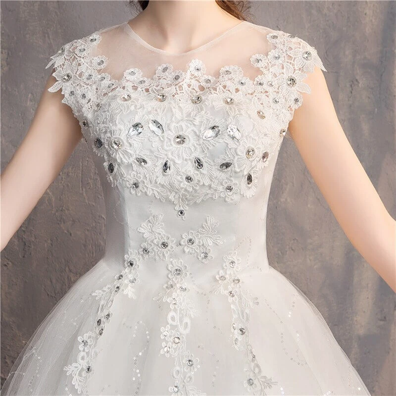 Robe De Mariée Princesse Bustier Strass 3 Robe De Mariée Princesse Bustier Strass – Image 3