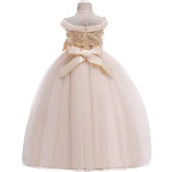 Robe Princesse Demoiselle D'honneur Fille -Promos Parurelle Boutique champ 2