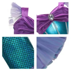 Robe Princesse Ariel -Promos Parurelle Boutique costume ariel 1