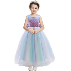 Déguisement Robe De Princesse Bleue