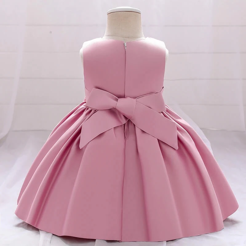 Robe Bébé Rose 2 Robe Bébé Rose – Image 2