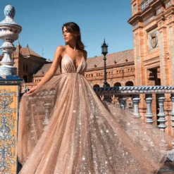 Robe Bal De Promo Paillettes -Promos Parurelle Boutique robe bal de promo paillettes