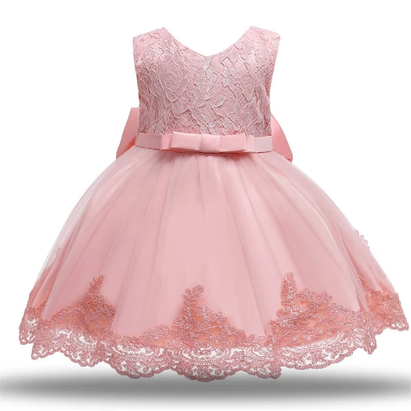 Robe Baptême Bébé Fille Rose 1 Robe Baptême Bébé Fille Rose