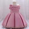 Robe Bébé Fille Rose Pale