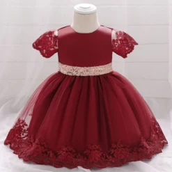 Robe Bébé Mariage Tulle