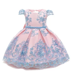 Robe Bébé Rose Pâle