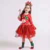 Robe Bébé Rouge Noël
