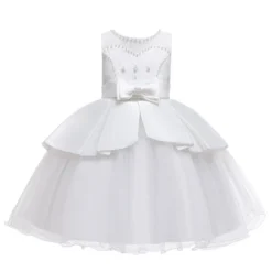 Robe Princesse Fille Blanche 5 Robe Princesse Fille Blanche -Promos Parurelle Boutique robe blanche fille