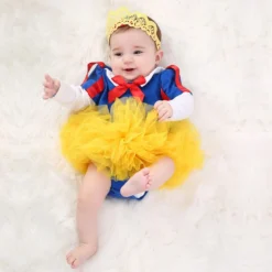 Robe Blanche Neige Bébé