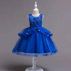 Robe Princesse Bleu Roi -Promos Parurelle Boutique robe bleu roi