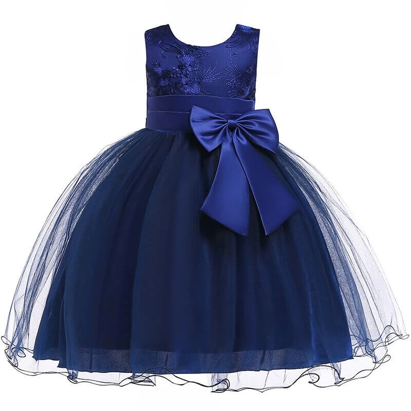 Robe Bleu Roi Fille 3 Robe Bleu Roi Fille – Image 3