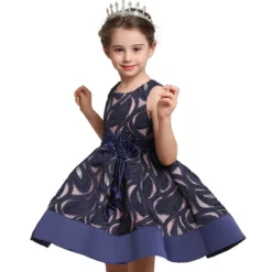 Robe Princesse Bleuet -Promos Parurelle Boutique robe bleuet fille