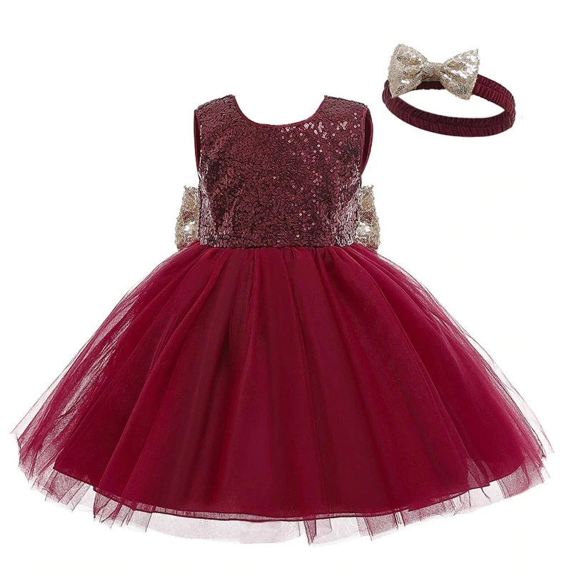 Robe Bordeaux Bébé Fille 1 Robe Bordeaux Bébé Fille