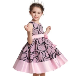 Robe Cérémonie Fille Rose 7 Robe Cérémonie Fille Rose -Promos Parurelle Boutique robe ceremonie rose
