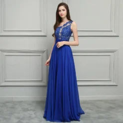 Robe De Bal Princesse Bleu -Promos Parurelle Boutique robe de bal de promo princesse 1