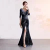 Robe De Bal Longue Fendue