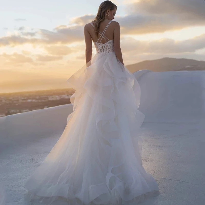 Robe De Mariée Princesse Organza 2 Robe De Mariée Princesse Organza – Image 2