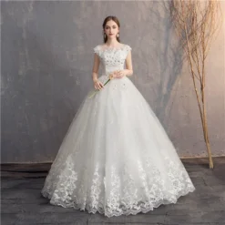 Robe De Mariée Princesse Bustier Strass