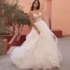 Robe De Mariée Volant Tulle