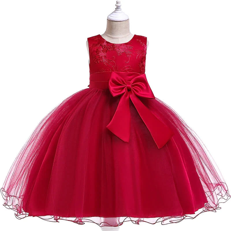 Robe De Princesse Petite Fille Rouge 1 Robe De Princesse Petite Fille Rouge