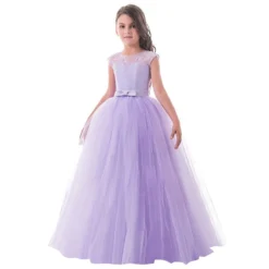 Robe De Princesse Violette