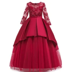 Robe Princesse Fille D'Honneur -Promos Parurelle Boutique robe demoiselle dhonneur 1