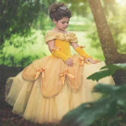 Robe Princesse Belle Fille -Promos Parurelle Boutique robe disney belle