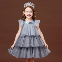 Robe Princesse Nuit Étoilée -Promos Parurelle Boutique robe etoile princesse