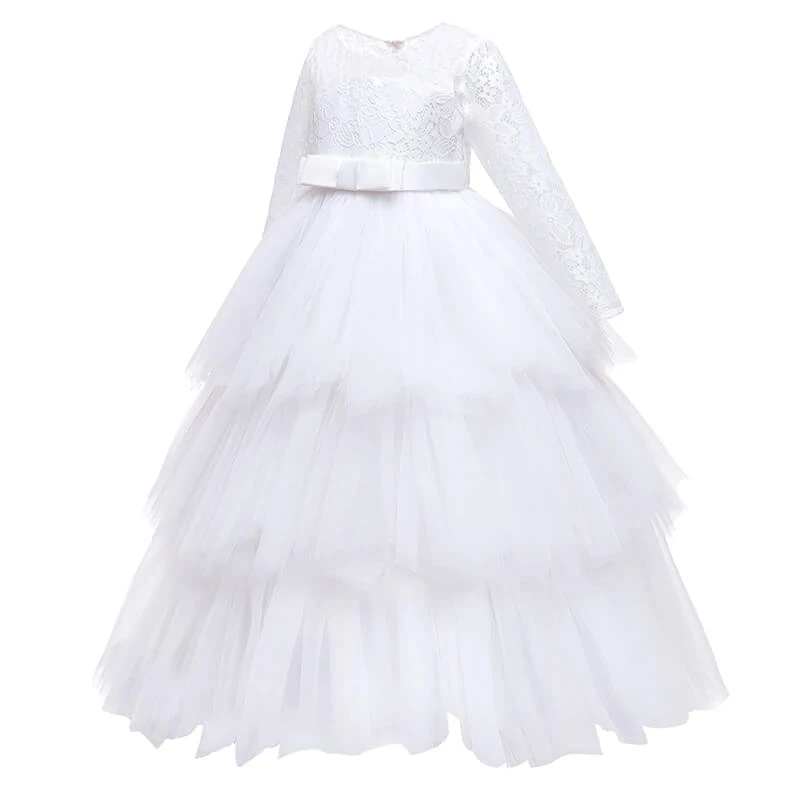 Robe Longue De Princesse Petite Fille 4 Robe Longue De Princesse Petite Fille – Image 4