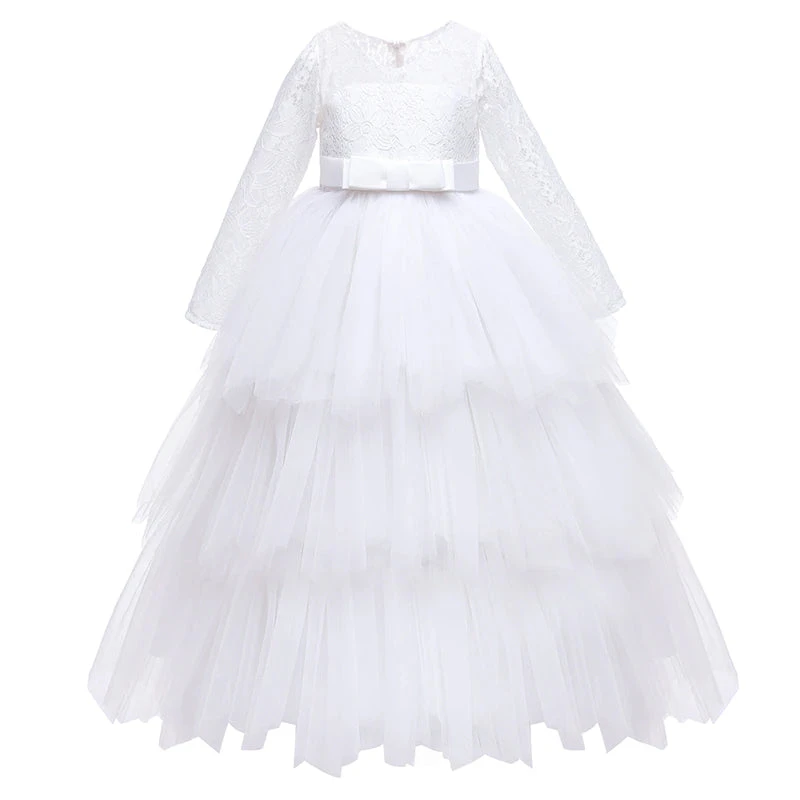 Robe Longue De Princesse Petite Fille 2 Robe Longue De Princesse Petite Fille – Image 2
