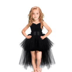 Robe Princesse Courte Noire