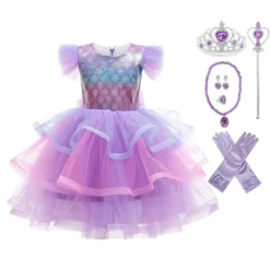 Robe Princesse Petite Sirène -Promos Parurelle Boutique robe petite sirene enfant