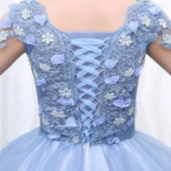 Robe De Mariée Princesse Bleu -Promos Parurelle Boutique robe princesse bleu 1